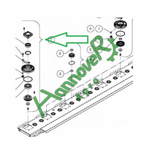 Ступиця в зборі TAARUP KT55243300